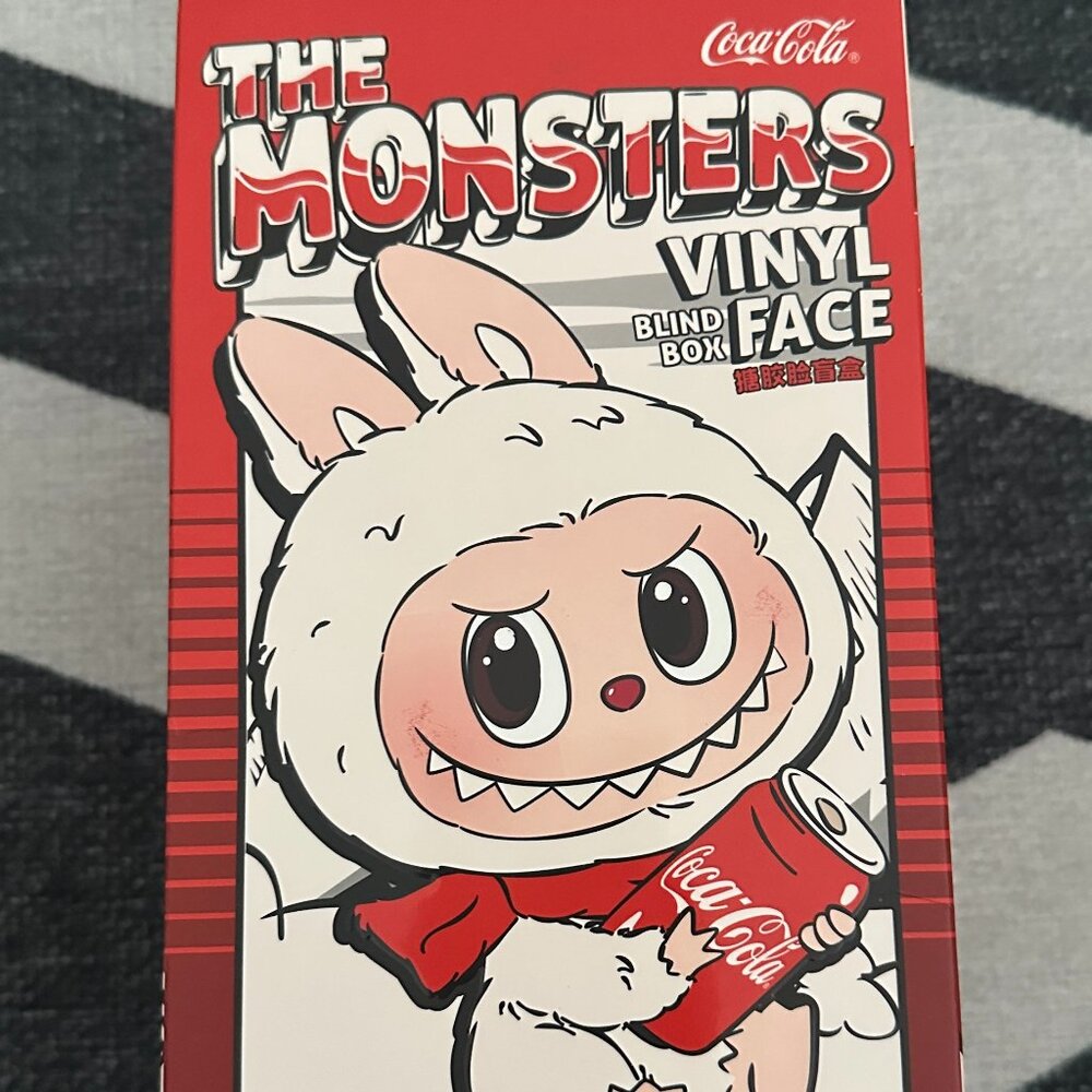 Open Box Happy Factor Coca-Cola Labubu - 100% Authentic POPMART